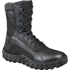 Rocky Boots Rocky Mens Black Leather S2V Tactical Military Boots -Fashion Footwear Shop 0000102 square e1de2125 0338 4694 8ad1 6d14e37eeb8b