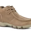 Roper Bode Kids Boys Tan Leather Chukka Boots