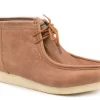 Roper Mens Tan Leather Gum Sticker Ankle Boots