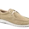 Roper Mens Tan Fabric Hang Loose Chukka Loafer Shoes