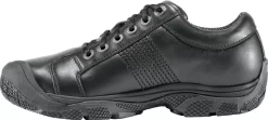 Keen Utility Black Mens PTC WR Leather Oxford Shoes -Fashion Footwear Shop 1006980 P2 large d7fa9671 dd3b 4dc0 9265 2960bd4e9591