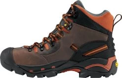 Keen Utility Cascade/Bombay Brown Mens Pittsburgh WP Nubuck Work Boots -Fashion Footwear Shop 1009709 P2 large