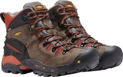 Keen Utility Cascade/Bombay Brown Mens Pittsburgh WP Nubuck Work Boots -Fashion Footwear Shop 1009709 PLA large