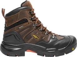 Keen Utility Cascade/Brindle Mens Coburg 6in WP Leather Work Boots -Fashion Footwear Shop 1018023 P large