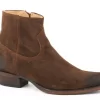 Stetson Zip Womens Brown Leather Cleo Ankle Boots
