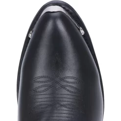 Laredo Mens Mccomb Cowboy Boots Leather Black -Fashion Footwear Shop 12621 6