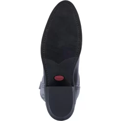 Laredo Mens Mccomb Cowboy Boots Leather Black -Fashion Footwear Shop 12621 7