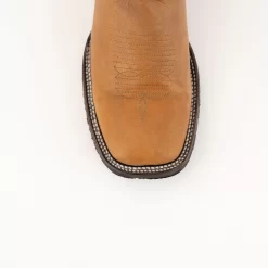 Ferrini Mens Tan Leather Kingston S-Toe Cowboy Boots 10 Ferrini Mens Tan Leather Kingston S-Toe Cowboy Boots -Fashion Footwear Shop 1319316 5