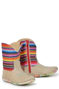 Tin Haul Infants Girls Serape Leather Homegrown Cactus Cowboy Boots -Fashion Footwear Shop 1401600071683c
