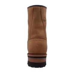 AdTec Mens Brown 9in Logger Crazy Horse Leather 8 AdTec Mens Brown 9in Logger Crazy Horse Leather -Fashion Footwear Shop 1427 back