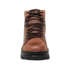AdTec Mens Brown 6in Hiker Boot Crazy Horse Leather -Fashion Footwear Shop 1987 front