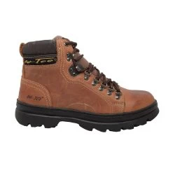 AdTec Mens Brown 6in Hiker Boot Crazy Horse Leather -Fashion Footwear Shop 1987 side