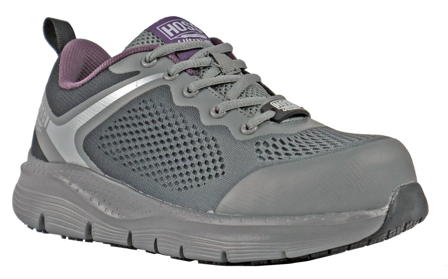 Hoss Boots Womens Grey/Violet Mesh Alto UL CT Work Shoes 1 Hoss Boots Womens Grey/Violet Mesh Alto UL CT Work Shoes
