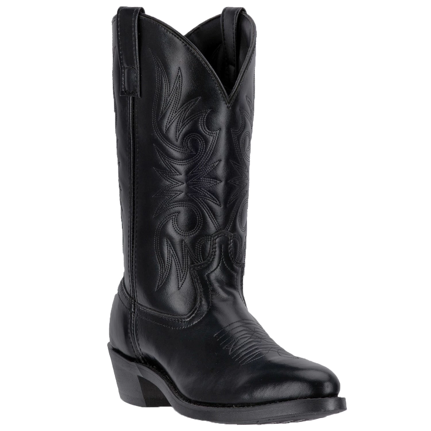Laredo Mens Paris Cowboy Boots Leather Black 1 Laredo Mens Paris Cowboy Boots Leather Black