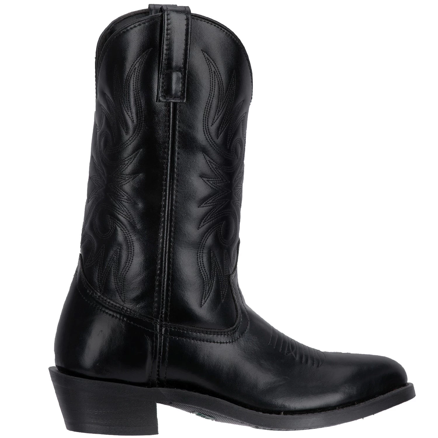 Laredo Mens Paris Cowboy Boots Leather Black 2 Laredo Mens Paris Cowboy Boots Leather Black - Image 2