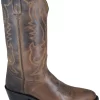 Smoky Mountain Boots Mens Denver Brown Leather Basic Western 11.5 EE