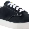 Mellow Walk Jessica Womens Black Leather Sneaker Shoes 7 E