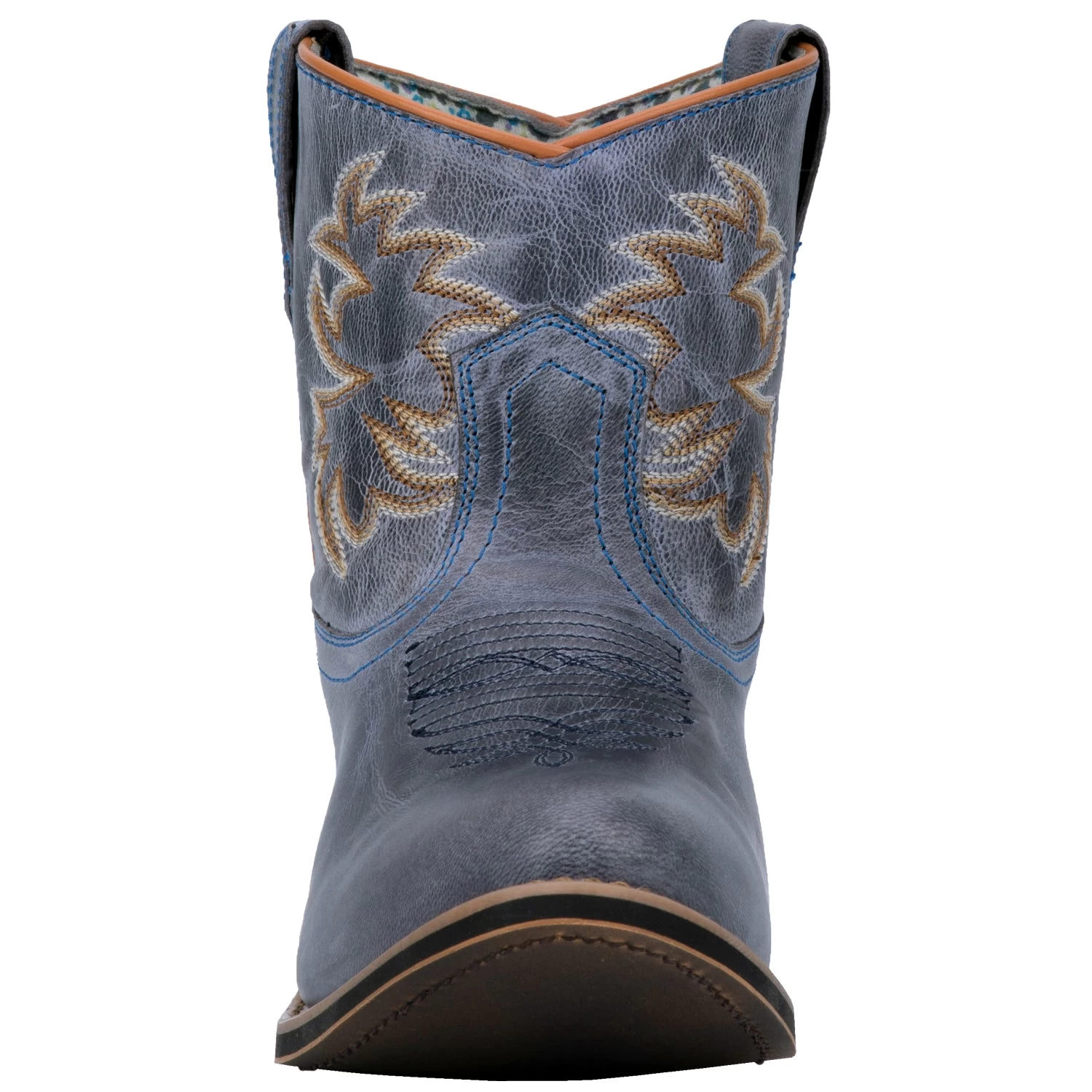 Laredo Womens Sapphyre Ankle Boots Leather Navy 5 Laredo Womens Sapphyre Ankle Boots Leather Navy - Image 5