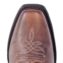 Laredo Womens Malinda Cowboy Boots Leather Tan -Fashion Footwear Shop 51134 6