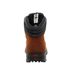 Rocky Boots Rocky Mens Brown Leather Ridgetop GTX WP Hiking Boots -Fashion Footwear Shop 5212 back square 8a0ac908 09cb 44eb 9daf b6b3fc9aef75