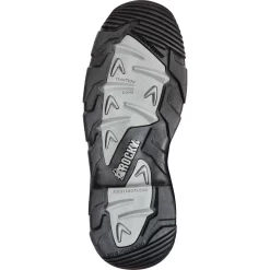 Rocky Boots Rocky Mens Black Leather BlizzardStalker Pro Insulated 9in Snow Boots -Fashion Footwear Shop 5455 outsole square