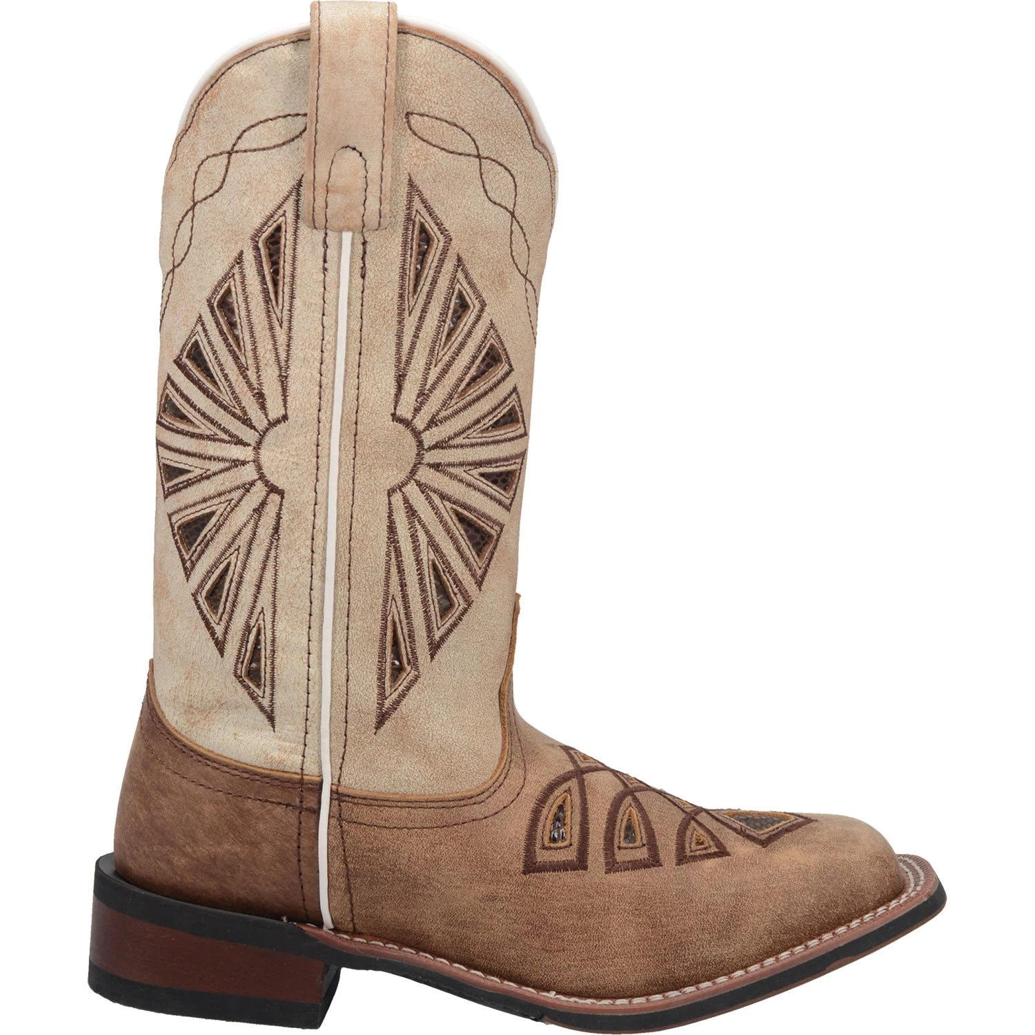 Laredo Womens Brown Kite Days 11in Snake Cowboy Boots Leather 3 Laredo Womens Brown Kite Days 11in Snake Cowboy Boots Leather - Image 3