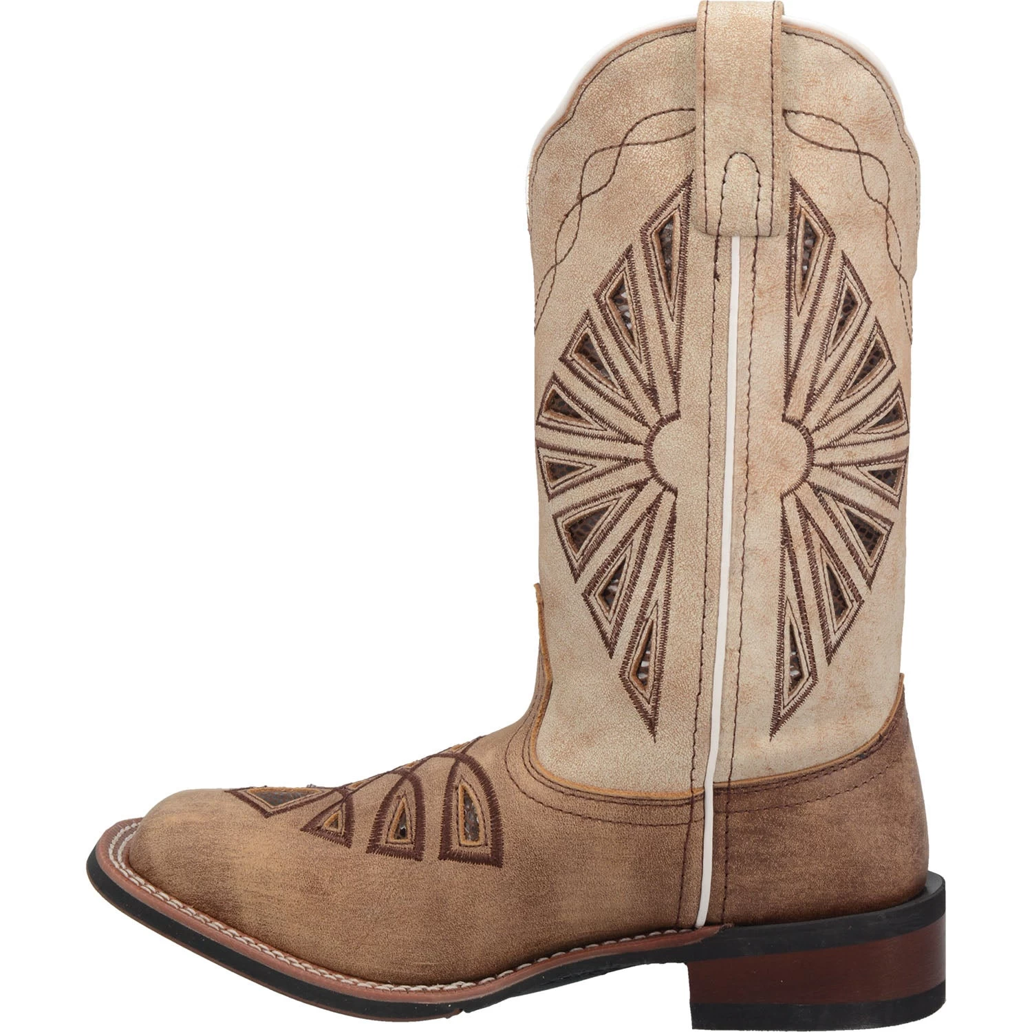 Laredo Womens Brown Kite Days 11in Snake Cowboy Boots Leather 4 Laredo Womens Brown Kite Days 11in Snake Cowboy Boots Leather - Image 4