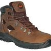 Hoss Boots Mens Brown Leather Adam 6in ST Work Boots