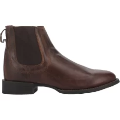 Laredo Mens Theo Ankle Boots Leather Tan -Fashion Footwear Shop 62092 2