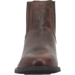 Laredo Mens Theo Ankle Boots Leather Tan -Fashion Footwear Shop 62092 5