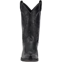 Laredo Mens Laramie Cowboy Boots Leather Black -Fashion Footwear Shop 68430 5