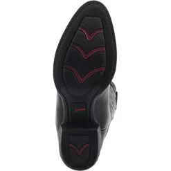 Laredo Mens Birchwood Cowboy Boots Leather Black -Fashion Footwear Shop 68450 7