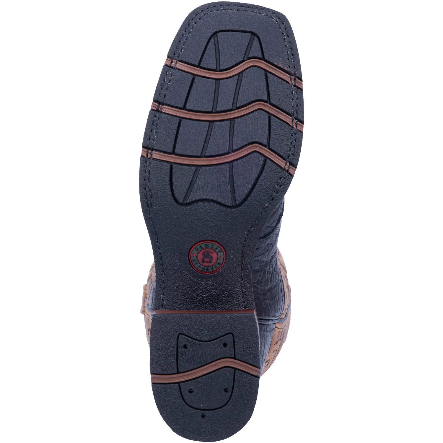 Laredo Mens Topeka Cowboy Boots Leather Black/Tan 7 Laredo Mens Topeka Cowboy Boots Leather Black/Tan - Image 7