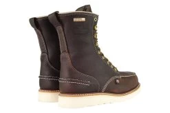 Thorogood Mens Briar ST Pitstop Leather All-1957 Work Boots -Fashion Footwear Shop 804 3800 back angle1