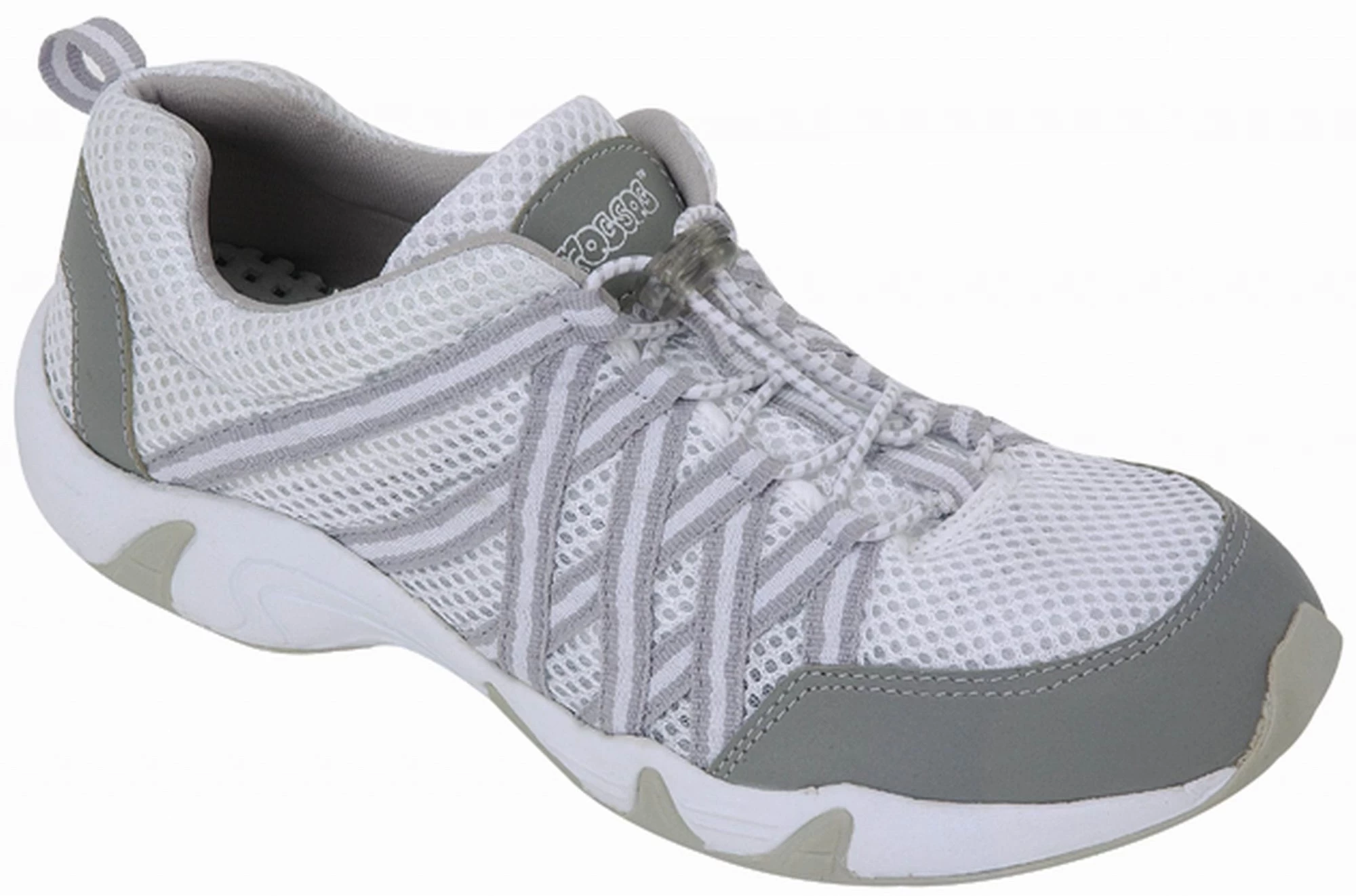 Rocsoc Womens White/Grey Water Shoes Speed Lace Mesh 1 Rocsoc Womens White/Grey Water Shoes Speed Lace Mesh
