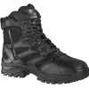 Thorogood Mens Tactical Black Leather Boots 6in Waterproof Side Zip