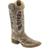 Corral Boots Corral Ladies Wing & Cross Brown Cowhide Leather Cowgirl Boots