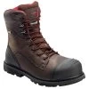 Avenger Mens 200G WP Comp Toe Work Boots M Brown Leather