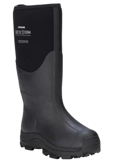 Dryshod Mens Arctic Storm Hi Black/Grey Neoprene Extreme-Cold Snow Boots 11 Dryshod Mens Arctic Storm Hi Black/Grey Neoprene Extreme-Cold Snow Boots -Fashion Footwear Shop ARS MH BK 004