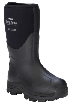 Dryshod Mens Arctic Storm Mid Black/Grey Neoprene Extreme-Cold Snow Boots 11 Dryshod Mens Arctic Storm Mid Black/Grey Neoprene Extreme-Cold Snow Boots -Fashion Footwear Shop ARS MM BK 004