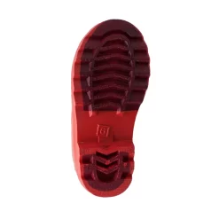 Case IH Kids Girls Red Rubber Work Boots -Fashion Footwear Shop CI 4001 bottom