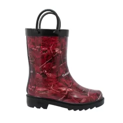 Case IH Kids Boys Red Camo Rubber Work Boots -Fashion Footwear Shop CI 4005 side 50dbcbe9 69c2 4128 8e8f 94f471c9a555