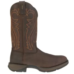 Rebel By Durango Mens Chocolate Leather Wyoming Western Cowboy Boots 13 Rebel By Durango Mens Chocolate Leather Wyoming Western Cowboy Boots -Fashion Footwear Shop DB5464 profile square