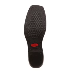 Durango Mens Distressed Brown Leather Harness Motorcycle Boots -Fashion Footwear Shop DB594 outsole square