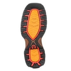 Lil Durango Big Kids Brown/Forest Leather Maverick XP Work Boots -Fashion Footwear Shop DBT0215Y outsole