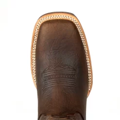 Durango Mens Bay Brown Leather Rebel Pro Ventilated Cowboy Boots -Fashion Footwear Shop DDB0264 birdseye