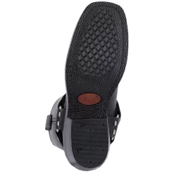 Dingo Womens Molly Motorcycle Boots Leather Black -Fashion Footwear Shop DI07370 7