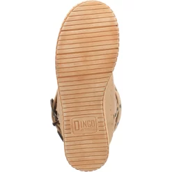 Dingo Womens Sand Malibu Harness Moc Ankle Boots Leather -Fashion Footwear Shop DI158 Sand 7 1