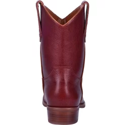 Dingo Mens Brandy Lefty 9in Shorty Cowboy Boots Leather -Fashion Footwear Shop DI212 Brandy 4