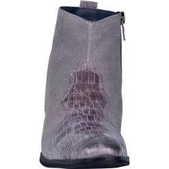 Dingo Mens Dunn Ankle Boots Leather Grey -Fashion Footwear Shop DI222 Grey 5